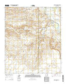 Arroyo Cuervo New Mexico Historical topographic map, 1:24000 scale, 7.5 X 7.5 Minute, Year 2013