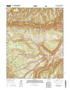Arroyo Del Agua New Mexico Historical topographic map, 1:24000 scale, 7.5 X 7.5 Minute, Year 2013