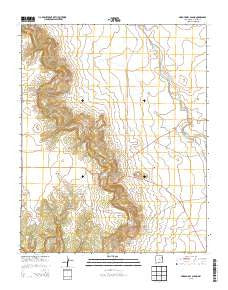 Arroyo Del Alamo New Mexico Historical topographic map, 1:24000 scale, 7.5 X 7.5 Minute, Year 2013