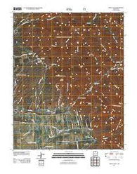 Arroyo Seco New Mexico Historical topographic map, 1:24000 scale, 7.5 X 7.5 Minute, Year 2011