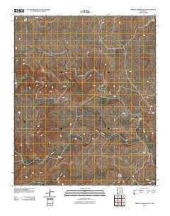 Arroyo Serrano East New Mexico Historical topographic map, 1:24000 scale, 7.5 X 7.5 Minute, Year 2010