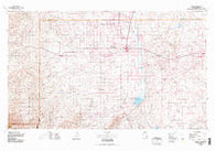 Artesia New Mexico Historical topographic map, 1:100000 scale, 30 X 60 Minute, Year 1978