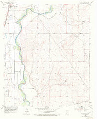 Artesia NE New Mexico Historical topographic map, 1:24000 scale, 7.5 X 7.5 Minute, Year 1955