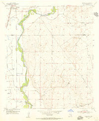 Artesia NE New Mexico Historical topographic map, 1:24000 scale, 7.5 X 7.5 Minute, Year 1955