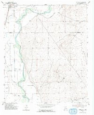 Artesia NE New Mexico Historical topographic map, 1:24000 scale, 7.5 X 7.5 Minute, Year 1955