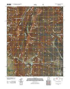 Ash Mountain New Mexico Historical topographic map, 1:24000 scale, 7.5 X 7.5 Minute, Year 2011