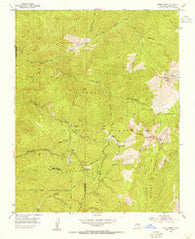 Aspen Basin New Mexico Historical topographic map, 1:24000 scale, 7.5 X 7.5 Minute, Year 1953
