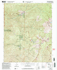 Aspen Basin New Mexico Historical topographic map, 1:24000 scale, 7.5 X 7.5 Minute, Year 2002
