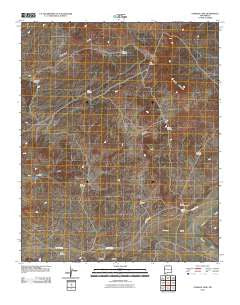Atarque Lake New Mexico Historical topographic map, 1:24000 scale, 7.5 X 7.5 Minute, Year 2010