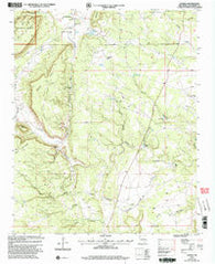 Aurora New Mexico Historical topographic map, 1:24000 scale, 7.5 X 7.5 Minute, Year 2002