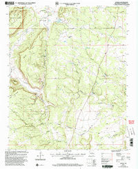 Aurora New Mexico Historical topographic map, 1:24000 scale, 7.5 X 7.5 Minute, Year 2002