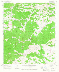 Avis New Mexico Historical topographic map, 1:24000 scale, 7.5 X 7.5 Minute, Year 1965