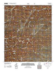 Avis New Mexico Historical topographic map, 1:24000 scale, 7.5 X 7.5 Minute, Year 2011