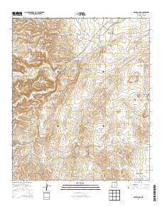 Azotea Peak New Mexico Historical topographic map, 1:24000 scale, 7.5 X 7.5 Minute, Year 2013