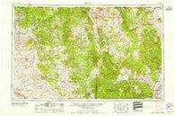Aztec New Mexico Historical topographic map, 1:250000 scale, 1 X 2 Degree, Year 1958