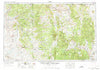 Aztec New Mexico Historical topographic map, 1:250000 scale, 1 X 2 Degree, Year 1954