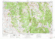 Aztec New Mexico Historical topographic map, 1:250000 scale, 1 X 2 Degree, Year 1954