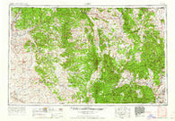 Aztec New Mexico Historical topographic map, 1:250000 scale, 1 X 2 Degree, Year 1962