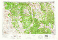 Aztec New Mexico Historical topographic map, 1:250000 scale, 1 X 2 Degree, Year 1965