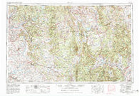 Aztec New Mexico Historical topographic map, 1:250000 scale, 1 X 2 Degree, Year 1954