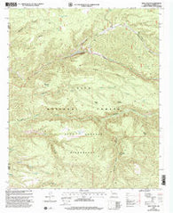 Baily Points New Mexico Historical topographic map, 1:24000 scale, 7.5 X 7.5 Minute, Year 1999