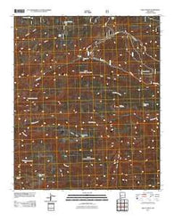 Baily Points New Mexico Historical topographic map, 1:24000 scale, 7.5 X 7.5 Minute, Year 2011