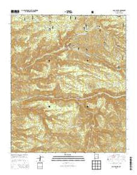 Baily Points New Mexico Historical topographic map, 1:24000 scale, 7.5 X 7.5 Minute, Year 2013
