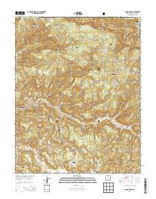 Bancos Mesa New Mexico Historical topographic map, 1:24000 scale, 7.5 X 7.5 Minute, Year 2013