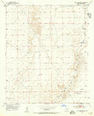 Bar C Bar Ranch New Mexico Historical topographic map, 1:24000 scale, 7.5 X 7.5 Minute, Year 1952
