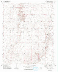 Bar C Bar Ranch New Mexico Historical topographic map, 1:24000 scale, 7.5 X 7.5 Minute, Year 1952
