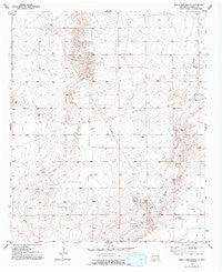 Bar C Bar Ranch New Mexico Historical topographic map, 1:24000 scale, 7.5 X 7.5 Minute, Year 1952