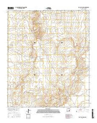 Bar C Bar Ranch New Mexico Current topographic map, 1:24000 scale, 7.5 X 7.5 Minute, Year 2017