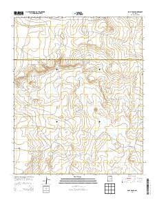 Bar Y Ranch New Mexico Historical topographic map, 1:24000 scale, 7.5 X 7.5 Minute, Year 2013
