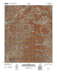 Barn Draw New Mexico Historical topographic map, 1:24000 scale, 7.5 X 7.5 Minute, Year 2010