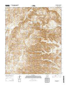 Barn Draw New Mexico Historical topographic map, 1:24000 scale, 7.5 X 7.5 Minute, Year 2013