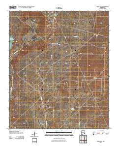 Basin Well New Mexico Historical topographic map, 1:24000 scale, 7.5 X 7.5 Minute, Year 2010