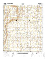 Basin Well New Mexico Historical topographic map, 1:24000 scale, 7.5 X 7.5 Minute, Year 2013