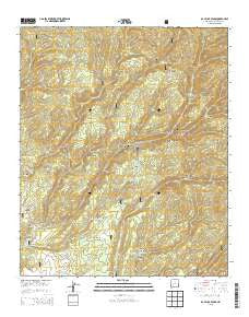 Bay Buck Peaks New Mexico Historical topographic map, 1:24000 scale, 7.5 X 7.5 Minute, Year 2013