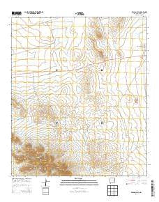 Beacon Hill New Mexico Historical topographic map, 1:24000 scale, 7.5 X 7.5 Minute, Year 2013