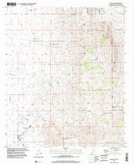 Bear Peak New Mexico Historical topographic map, 1:24000 scale, 7.5 X 7.5 Minute, Year 1996