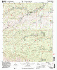 Bear Spring New Mexico Historical topographic map, 1:24000 scale, 7.5 X 7.5 Minute, Year 2004