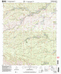 Bear Spring New Mexico Historical topographic map, 1:24000 scale, 7.5 X 7.5 Minute, Year 2004