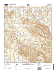 Bear Mountain New Mexico Historical topographic map, 1:24000 scale, 7.5 X 7.5 Minute, Year 2013