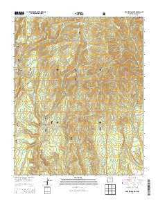 Bear Springs Peak New Mexico Historical topographic map, 1:24000 scale, 7.5 X 7.5 Minute, Year 2013