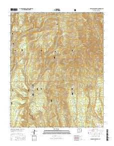 Bear Springs Peak New Mexico Current topographic map, 1:24000 scale, 7.5 X 7.5 Minute, Year 2017