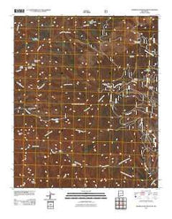 Bearwallow Mountain New Mexico Historical topographic map, 1:24000 scale, 7.5 X 7.5 Minute, Year 2011