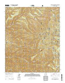 Bearwallow Mountain New Mexico Historical topographic map, 1:24000 scale, 7.5 X 7.5 Minute, Year 2013