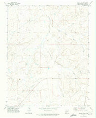 Becenti Lake New Mexico Historical topographic map, 1:24000 scale, 7.5 X 7.5 Minute, Year 1970