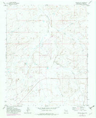 Becenti Lake New Mexico Historical topographic map, 1:24000 scale, 7.5 X 7.5 Minute, Year 1970
