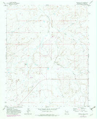 Becenti Lake New Mexico Historical topographic map, 1:24000 scale, 7.5 X 7.5 Minute, Year 1970